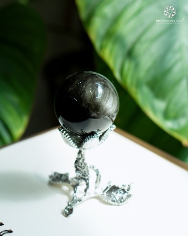 Cầu Đá Rainbow Obsidian