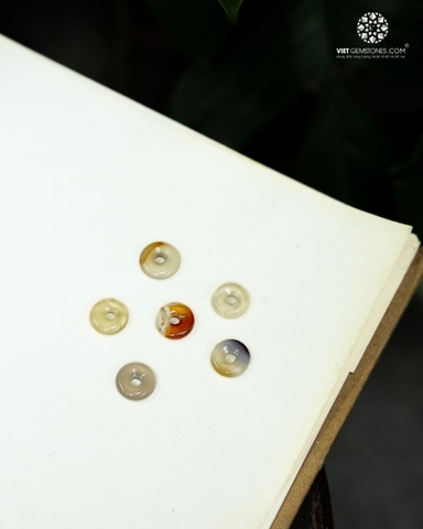 Mặt Dây Chuyền Đồng Điếu Mã Não