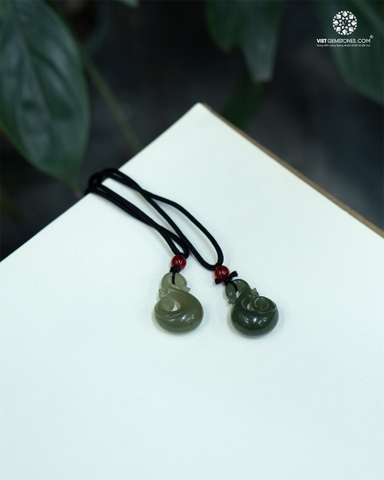 Mặt Dây Chuyền Thiên Nga Ngọc Hòa Điền