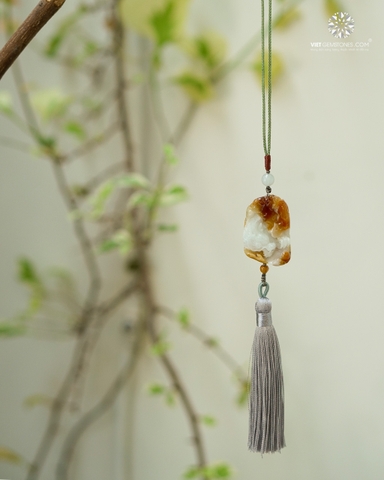 Ngọc Bội Treo Xe Rồng Ngự Hoàng Phỉ