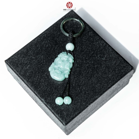 Móc khóa 12 Con Giáp Cẩm Thạch - Tuổi Tuất