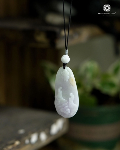 Mặt Dây Chuyền Bái Sư Cẩm Thạch - Jadeite 02