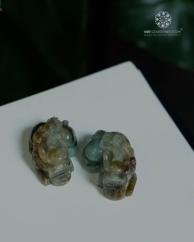 Tỳ Hưu Cẩm Thạch - Jadeite