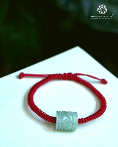 Vòng Tay Mala Lu Thống Cẩm Thạch