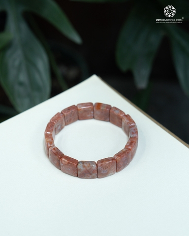 Vòng Tay Đá San Hô Dạng Bản