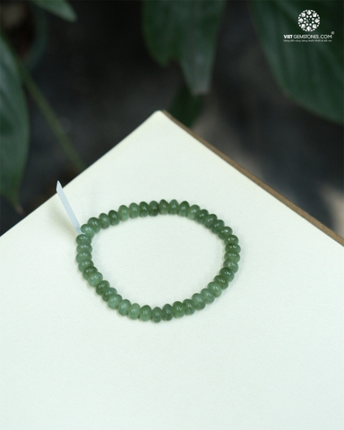 Vòng Tay Ngọc Bích Kiểu Bánh Xe