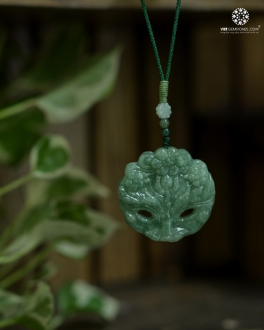 Ngọc Bội Ngọc Hoa Diện Cẩm Thạch