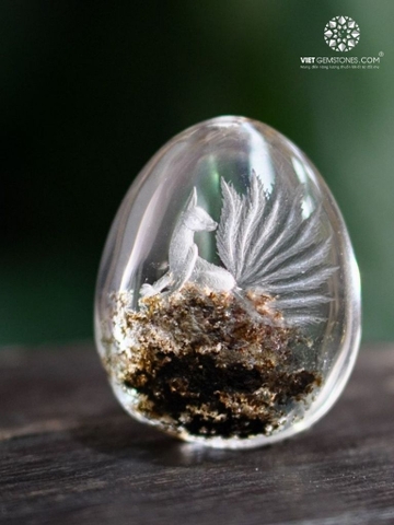 Mặt Dây Chuyền Hồ Ly Thạch Anh Ưu  Linh