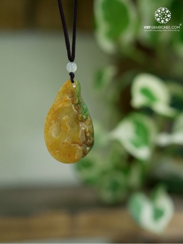 Mặt Dây Chuyền Ngộ Đạo Cẩm Thạch - Jadeite 02