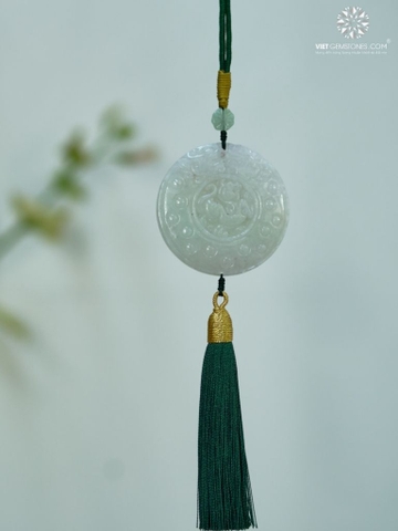 Ngọc Bội Treo Xe Cẩm Thạch - Jadeite