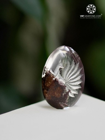 Mặt Dây Chuyền Hồ Ly Thạch Anh Ưu  Linh