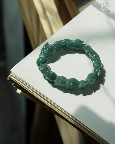 Vòng Tay Long Ẩn Lam Ngoc