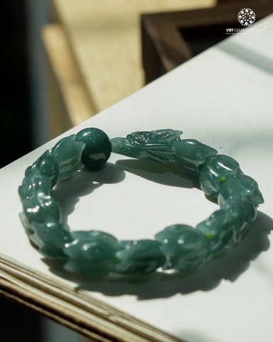 Vòng Tay Long Ẩn Lam Ngoc