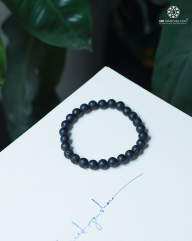 Vòng Tay Đá Nham Thạch 10mm