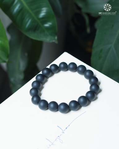 Vòng Tay Đá Thiền - Obsidian 12mm