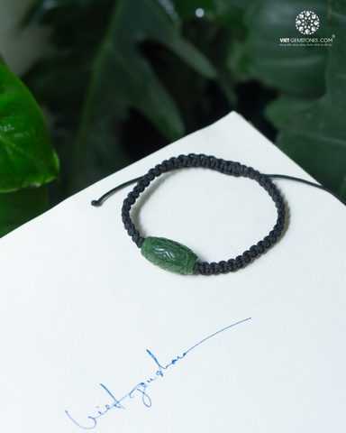 Vòng Tay Mala Lu Thống Ngọc Bích