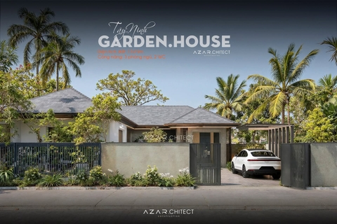 Garden.House – 1 Tổ ấm nghỉ dưỡng xanh mát tại Tây Ninh dành cho vợ chồng trẻ