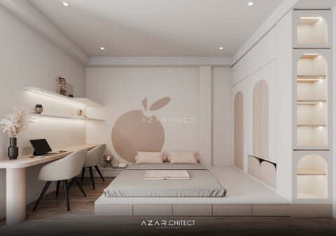 Thanh.House – Tổ ấm hiện đại 3 phòng ngủ cho cặp đôi trẻ tại Quảng Trị