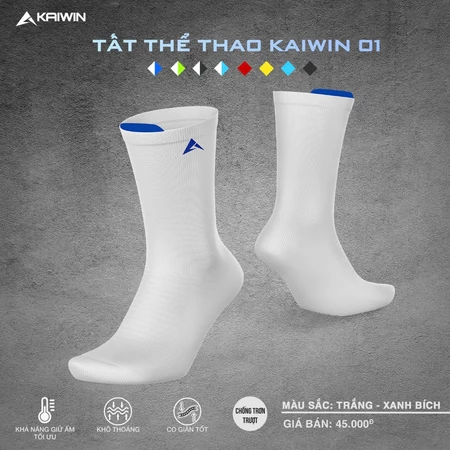 Tất thể thao Kaiwin 01