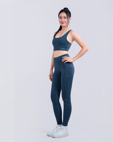 Quần Dài Tập Gym, Yoga, Chạy Bộ, Tennis, Pickleball Nữ ICADO HT103