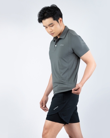 Quần Đùi 2 Lớp Tập Gym, Yoga, Chạy Bộ, Tennis, Pickleball Nam ICADO HT104