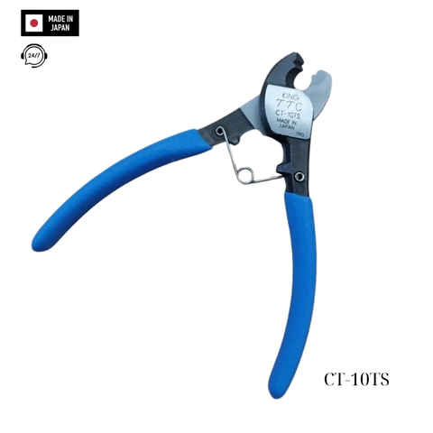Kìm cắt cáp mini Tsunoda CT-10TS Nhật Bản