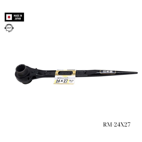 Cờ lê 2 đầu tuýp đuôi chuột TOP KOGYO RM-24x27 Nhật Bản
