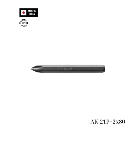 Mũi vít đóng Anex AK-21P+2x80 Nhật Bản