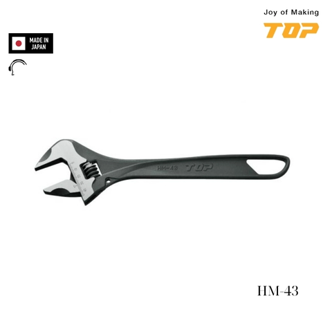 Mỏ lết thường miệng rộng TOP KOGYO HM-43 Nhật Bản