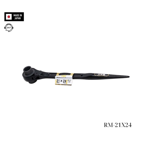 Cờ lê 2 đầu tuýp đuôi chuột TOP KOGYO RM-21x24 Nhật Bản