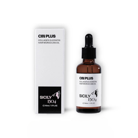 Tinh dầu dưỡng tóc SICILY CIN PLUS Collagen & Keratin Hair Moroccan Oil