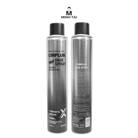 Gôm xịt tóc Nam CINPLUS REFRESHING AND QUICK DRYING