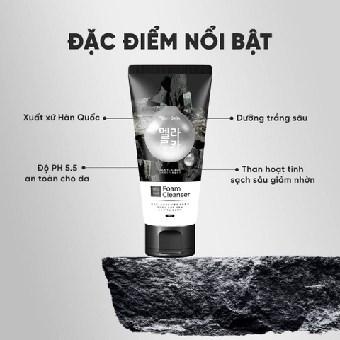 Sữa Rửa Mặt Nam Dr.FORSKIN Than Hoạt Tính