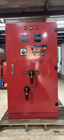 Tủ điện ĐK bơm chữa cháy sao tam giác QC02