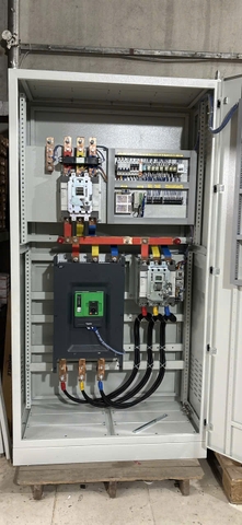 Tủ điện ĐK bơm chữa cháy khởi động mềm QC02