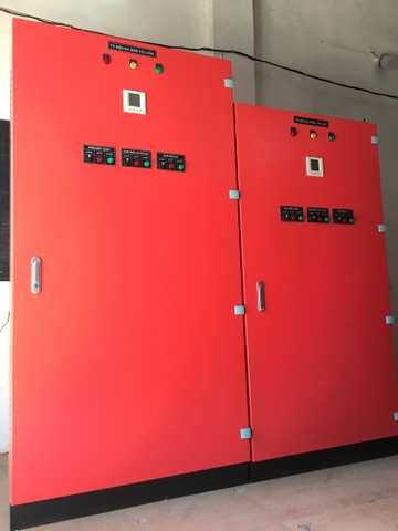 Tủ ĐK bơm chữa cháy đầy đủ công suất