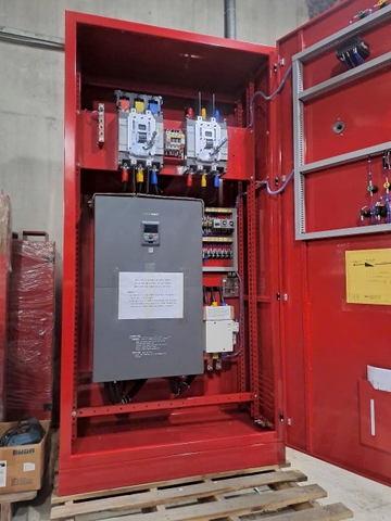 Tủ điện ĐK bơm chữa cháy biến tần