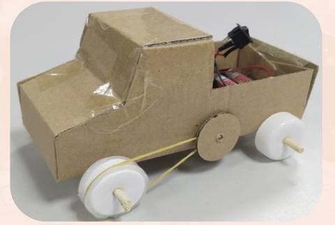 Xe điện chạy bằng pin – Học liệu thực hành STEM