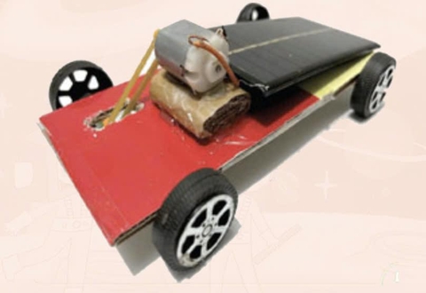 Xe chạy bằng năng lượng mặt trời – Học liệu thực hành STEM