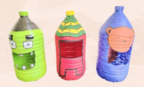 Thùng rác thân thiện – Học liệu thực hành STEM