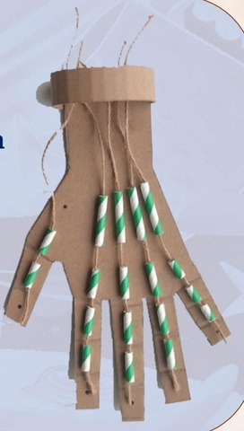 Mô hình bàn tay rô-bốt – Học liệu thực hành STEM