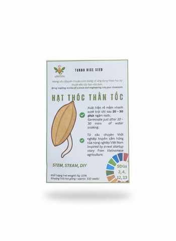 Hạt thóc thần tốc – Hạt giống trải nghiệm STEM