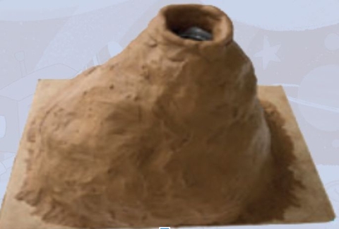 Mô hình núi lửa – Học liệu thực hành STEM