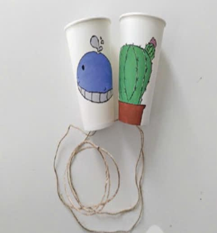 Điện thoại cốc giấy – Học liệu thực hành STEM