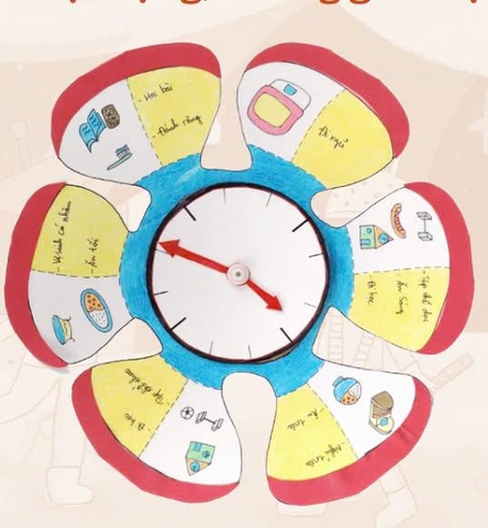 Thời gian biểu vận động và nghỉ ngơi – Học liệu thực hành STEM