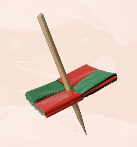 Làm đồ chơi con quay đơn giản – Học liệu thực hành STEM