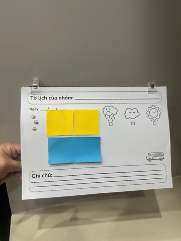 Tờ lịch sáng tạo – Học liệu thực hành STEM