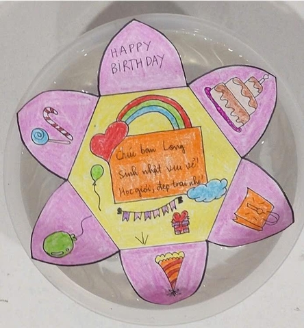 Thiệp hoa yêu thương nở rộ - Học liệu thực hành STEM