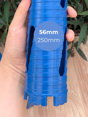 Mũi Khoan Rút Lõi Điều Hòa 56mm 63mm Chống Kẹt