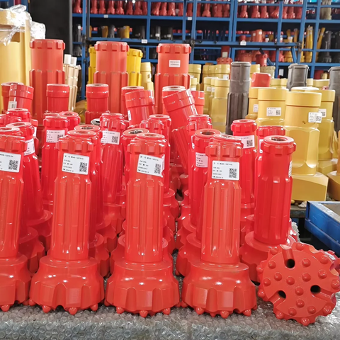 Mũi khoan nút Wontech DTH 4 inch cho khai thác và nổ mìn